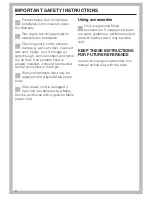 Preview for 8 page of Miele TOUCHTRONIC T 9820 Operating And Installation Instructions