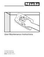 Preview for 25 page of Miele TOUCHTRONIC T 9820 Operating And Installation Instructions