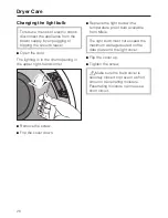 Preview for 32 page of Miele TOUCHTRONIC T 9822 Operating Instructions Manual