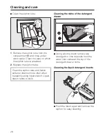 Предварительный просмотр 28 страницы Miele Touchtronic W 3033 Operating And Installation Instructions