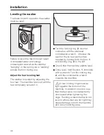 Предварительный просмотр 50 страницы Miele Touchtronic W 3033 Operating And Installation Instructions