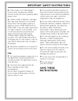 Preview for 5 page of Miele TOUCHTRONIC W 3039 Operating And Installation Manual