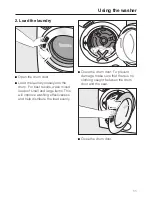 Предварительный просмотр 11 страницы Miele TOUCHTRONIC W 4802 Operating And Installation Instructions