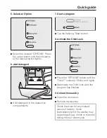 Предварительный просмотр 29 страницы Miele TOUCHTRONIC W 4802 Operating And Installation Instructions