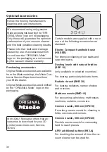 Preview for 66 page of Miele Triflex HX1 Cat&Dog SMML0 Operating Instructions Manual