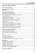 Preview for 31 page of Miele Triflex HX1 Pro Operating Instructions Manual