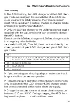 Preview for 39 page of Miele Triflex HX1 Pro Operating Instructions Manual