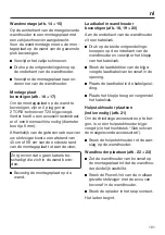 Preview for 161 page of Miele Triflex HX1 Pro Operating Instructions Manual