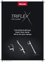 Preview for 3 page of Miele TRIFLEX HX1 Quick Start Manual