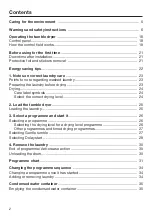 Preview for 2 page of Miele TSB 143 WP Operating Instructions Manual