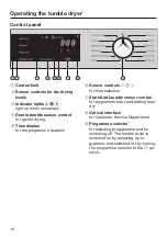 Preview for 18 page of Miele TSB 143 WP Operating Instructions Manual