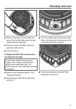 Preview for 41 page of Miele TSB 143 WP Operating Instructions Manual