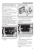 Preview for 45 page of Miele TSB 143 WP Operating Instructions Manual