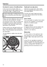 Preview for 52 page of Miele TSB 143 WP Operating Instructions Manual