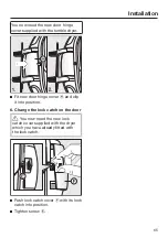 Preview for 65 page of Miele TSB 143 WP Operating Instructions Manual