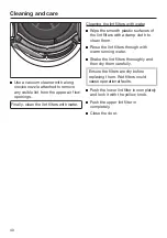 Предварительный просмотр 40 страницы Miele TWB 120 WP Operating Instructions Manual