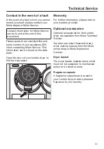 Предварительный просмотр 51 страницы Miele TWB 120 WP Operating Instructions Manual