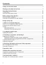 Preview for 2 page of Miele TWB 140 WP Operating Instructions Manual