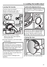 Preview for 25 page of Miele TWB 140 WP Operating Instructions Manual