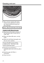 Preview for 42 page of Miele TWB 140 WP Operating Instructions Manual