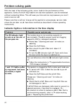 Preview for 46 page of Miele TWB 140 WP Operating Instructions Manual