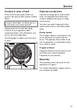 Preview for 55 page of Miele TWB 140 WP Operating Instructions Manual