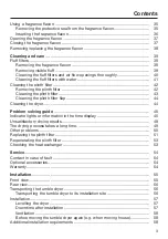 Preview for 3 page of Miele TWF 720 WP Operating Instructions Manual