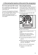 Preview for 29 page of Miele TWF 720 WP Operating Instructions Manual