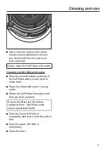 Preview for 41 page of Miele TWF 720 WP Operating Instructions Manual