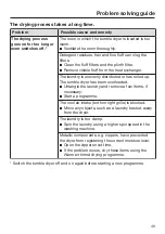 Preview for 49 page of Miele TWF 720 WP Operating Instructions Manual