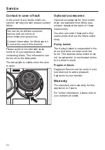 Preview for 54 page of Miele TWF 720 WP Operating Instructions Manual