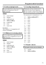 Preview for 73 page of Miele TWF 720 WP Operating Instructions Manual