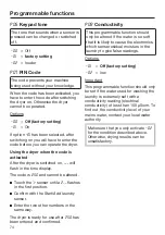 Preview for 74 page of Miele TWF 720 WP Operating Instructions Manual