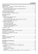 Preview for 3 page of Miele TWH620WP Operating Instructions Manual