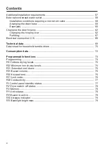 Preview for 4 page of Miele TWH620WP Operating Instructions Manual