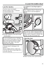 Preview for 25 page of Miele TWH620WP Operating Instructions Manual