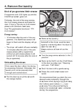 Preview for 30 page of Miele TWH620WP Operating Instructions Manual