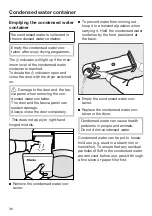 Preview for 36 page of Miele TWH620WP Operating Instructions Manual