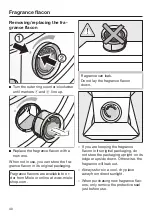 Preview for 40 page of Miele TWH620WP Operating Instructions Manual