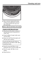 Preview for 43 page of Miele TWH620WP Operating Instructions Manual