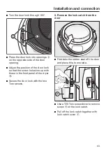 Preview for 63 page of Miele TWH620WP Operating Instructions Manual