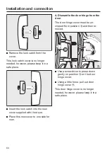 Preview for 64 page of Miele TWH620WP Operating Instructions Manual