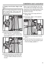 Preview for 65 page of Miele TWH620WP Operating Instructions Manual