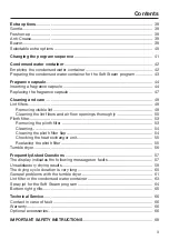 Preview for 3 page of Miele TWI 180 WP Operating Instructions Manual