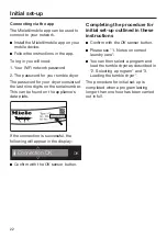 Preview for 22 page of Miele TWI 180 WP Operating Instructions Manual