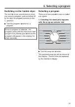 Preview for 25 page of Miele TWI 180 WP Operating Instructions Manual