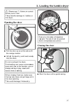 Preview for 27 page of Miele TWI 180 WP Operating Instructions Manual