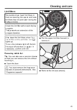 Preview for 49 page of Miele TWI 180 WP Operating Instructions Manual