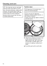 Preview for 56 page of Miele TWI 180 WP Operating Instructions Manual