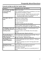 Preview for 61 page of Miele TWI 180 WP Operating Instructions Manual